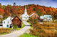 Rural Vermont USA Autumn Wall Decal