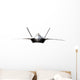 Fighter Plane Isolated Heading towards the Camera Wall Decal