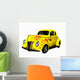 Flamed Deluxe Coupe Wall Decal