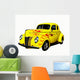 Flamed Deluxe Coupe Wall Decal