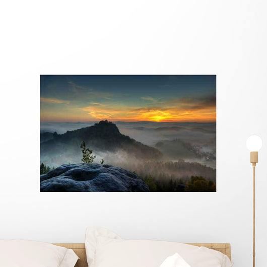 Sunrise Wall Decal Design 3