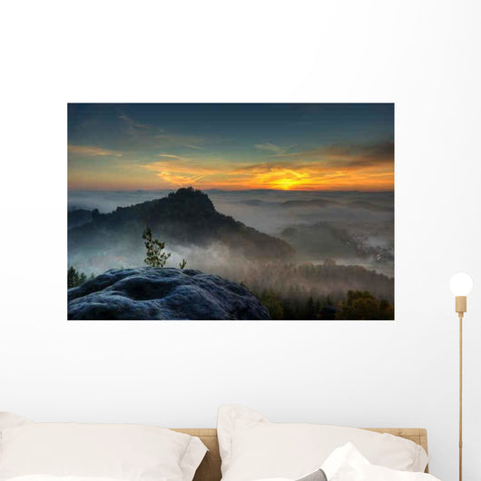 Sunrise Wall Decal Design 3