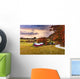 Vermont USA Farmlands Autumn Wall Decal