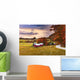 Vermont USA Farmlands Autumn Wall Decal