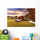 Vermont USA Farmlands Autumn Wall Decal