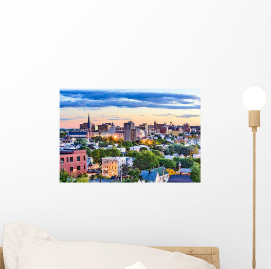 Portland Maine Skyline Wall Decal