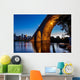 Beautiful Stone Arch Bridge Wall Decal
