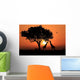 Large South African Giraffes Wall Decal
