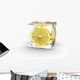 Lemon in Ice Cube Wall Decal