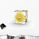 Lemon in Ice Cube Wall Decal