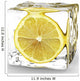 Lemon in Ice Cube Wall Decal