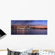 Vancouver Sky Line Night Wall Decal