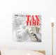Tax Time Wall Mural