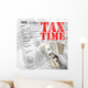 Tax Time Wall Mural