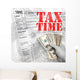 Tax Time Wall Mural