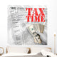 Tax Time Wall Mural