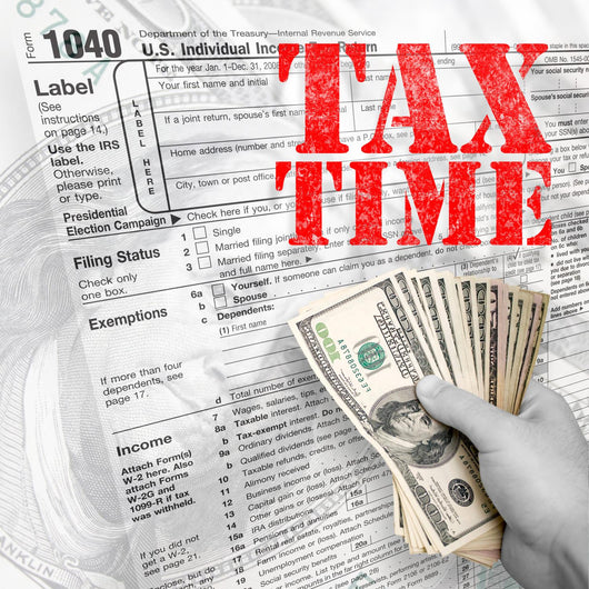 Tax Time Wall Mural