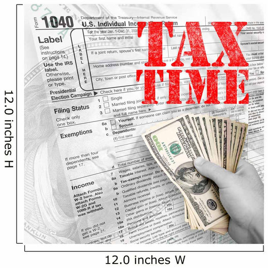 Tax Time Wall Mural