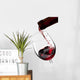 Red wine Wall Decal