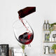 Red wine Wall Decal