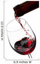 Red wine Wall Decal