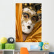 Venetian Mask Wall Mural