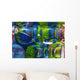 Abstract Greenblue Wall Mural