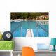 Pool with Diving Board Wall Mural
