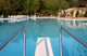 Pool with Diving Board Wall Mural