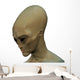 Alien Invader 1 W/ Clipping Mask Wall Decal