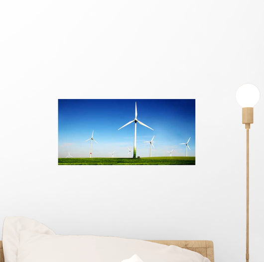 Wind Turbines Farm Wall Decal