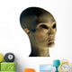 alien invader Wall Decal