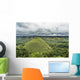 Chocolate Hills, Carmen, Bohol, Philippines Wall Mural