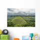 Chocolate Hills, Carmen, Bohol, Philippines Wall Mural