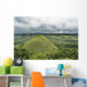 Chocolate Hills, Carmen, Bohol, Philippines Wall Mural