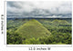 Chocolate Hills, Carmen, Bohol, Philippines Wall Mural
