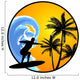 Surfer Wall Decal