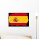 grunge flag - spain Wall Mural