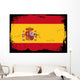 grunge flag - spain Wall Mural