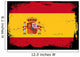grunge flag - spain Wall Mural