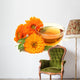 Herbal Calendula Tea Wall Decal