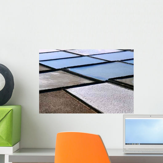 Colorful Geometric Saltworks Wall Decal
