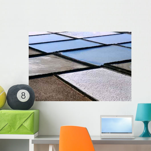 Colorful Geometric Saltworks Wall Decal