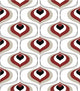 Retro Pattern Wall Mural