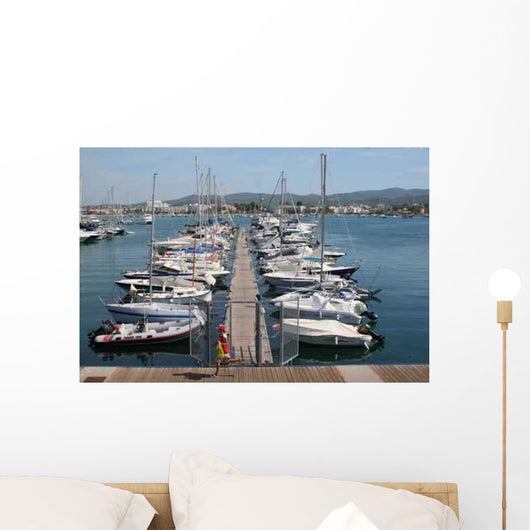 Ibiza Port Wall Decal