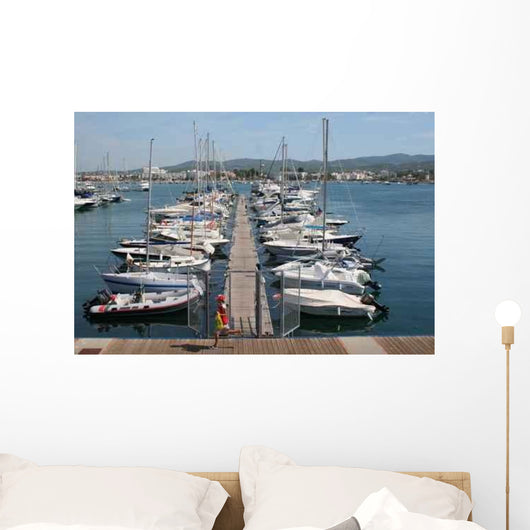 Ibiza Port Wall Decal