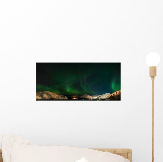 Panorama Aurora Polaris Wall Decal