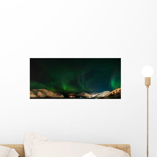 Panorama Aurora Polaris Wall Decal