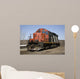 Train on Tracks Wall Mural
