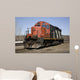 Train on Tracks Wall Mural